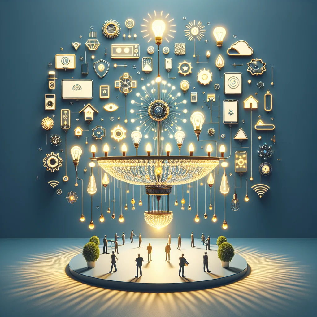 ## Ilumine sua Vida: Xiaomi Lança Lustre Inteligente que Transforma sua Casa em um Oásis de Luz e Bem-Estar!
