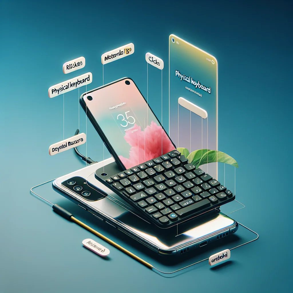 **Teclado Físico no Android? Clicks Chega para Galaxy S25, Motorola Razr 50 Ultra e Pixel 9!**
