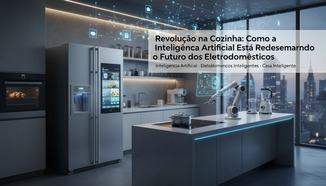 Revolução na Cozinha: Como a Inteligência Artificial Está Redesenharndo o Futuro dos Eletrodomésticos