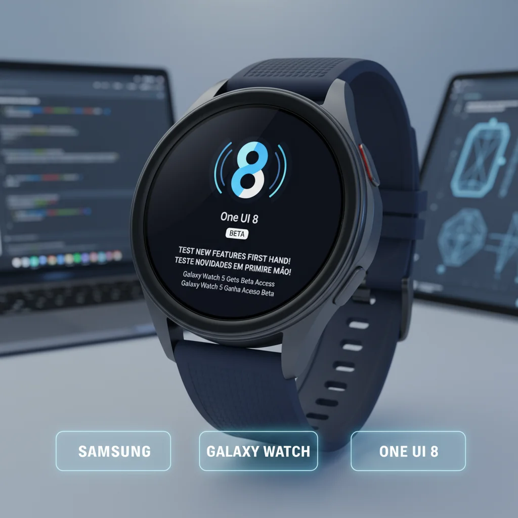 Galaxy Watch 5 Ganha Acesso Beta à One UI 8: Teste Novidades em Primeira Mão!