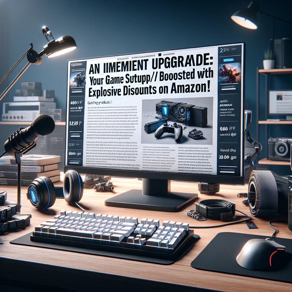 **Upgrade Iminente: Seu Setup Gamer/Home Office Turbinado com Descontos Explosivos na Amazon!**
