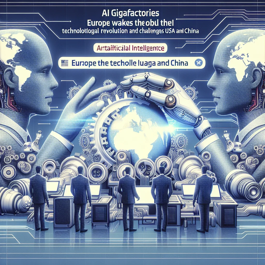 ## Gigafábricas de IA: A Europa Desperta para a Revolução Tecnológica e Desafia EUA e China
