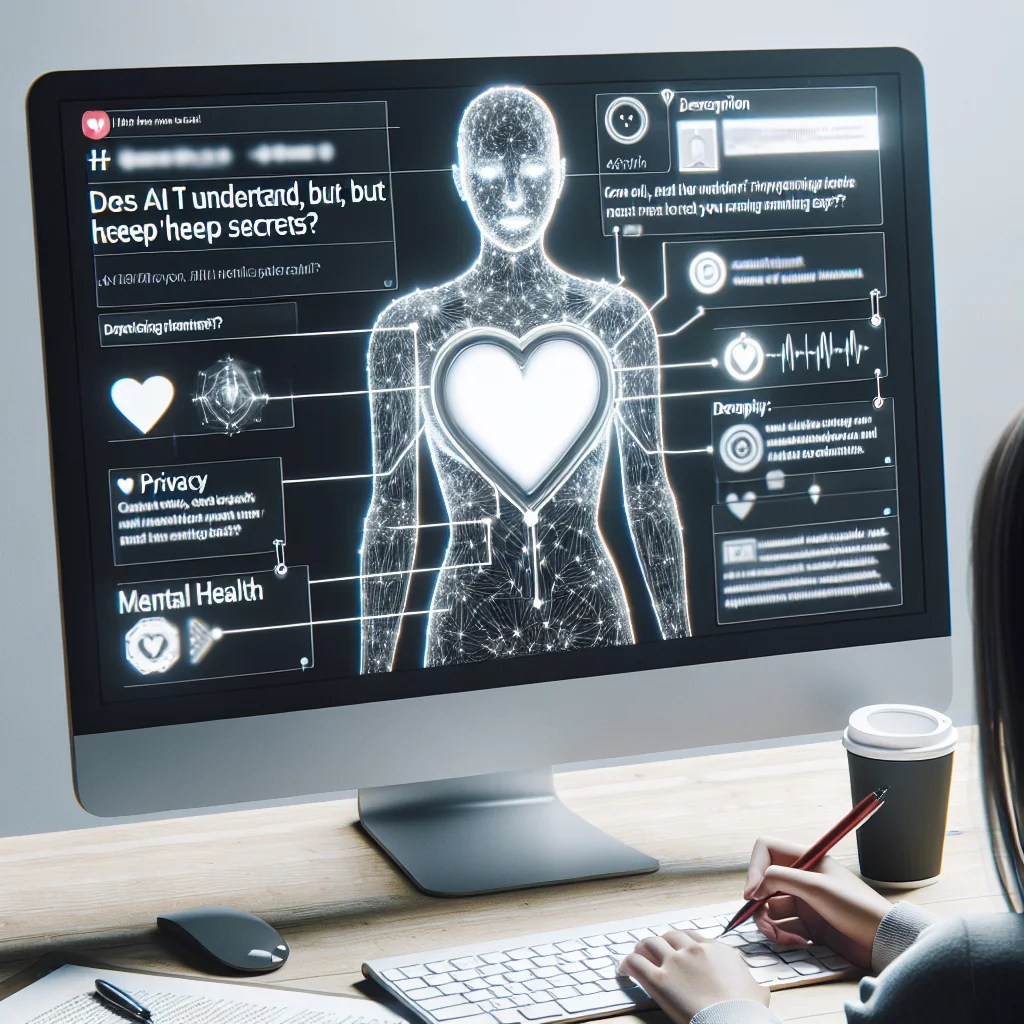 ## Coração na Tela: A IA Entende, Mas Não Guarda Segredo?
