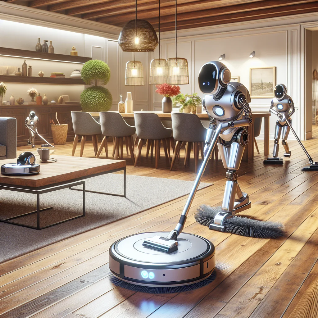 ## Revolução na Limpeza Doméstica: Descubra os Robôs Aspiradores que Vão Te Libertar da Vassoura!

