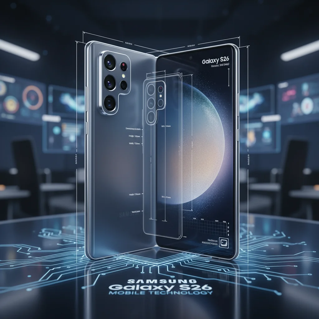 Galaxy S26: Dimensões e Design dos Novos Modelos Começam a Vazar Antes do Lançamento