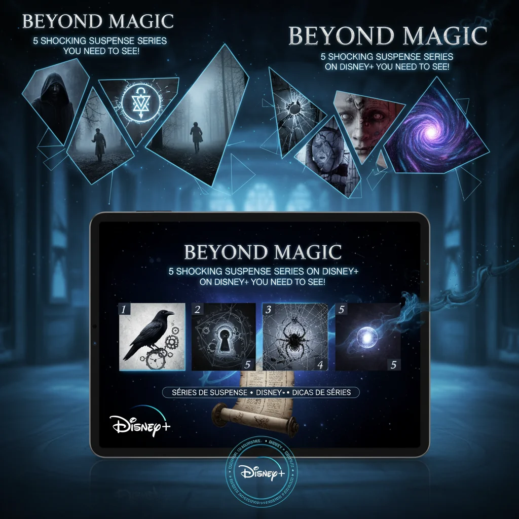 Além da Magia: 5 Séries de Suspense Chocantes no Disney+ Que Você Precisa Ver!