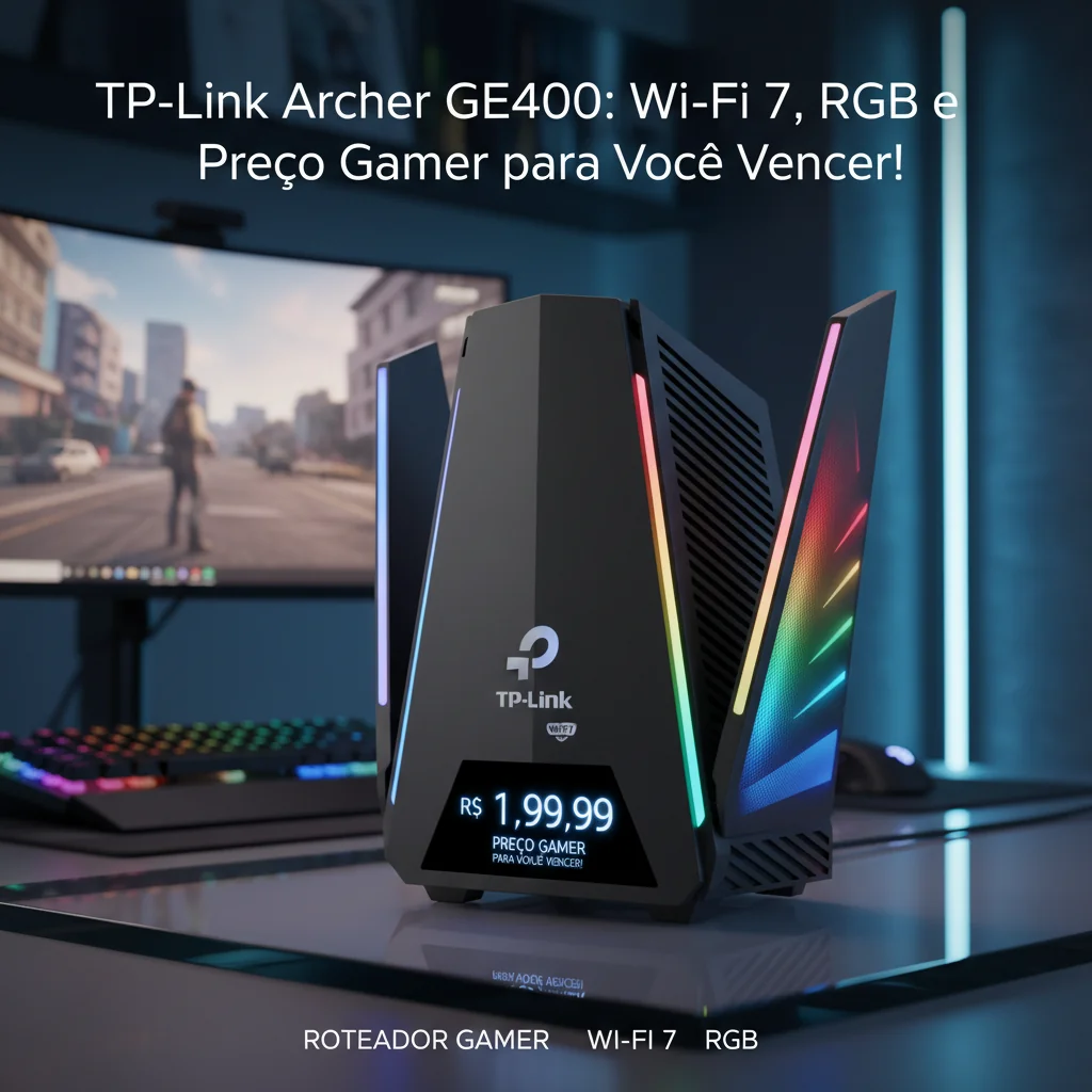 TP-Link Archer GE400: Wi-Fi 7, RGB e Preço Gamer para Você Vencer!