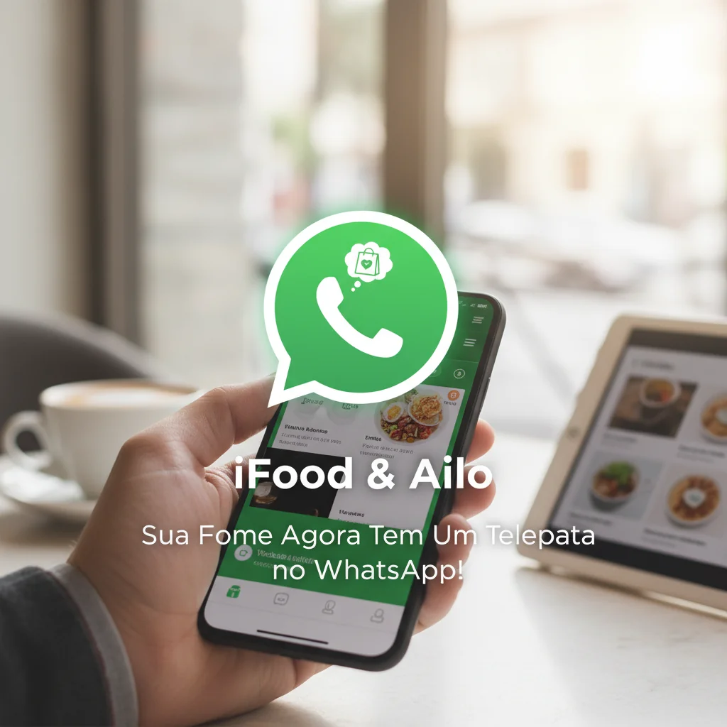 iFood e Ailo: Sua Fome Agora Tem Um Telepata no WhatsApp!