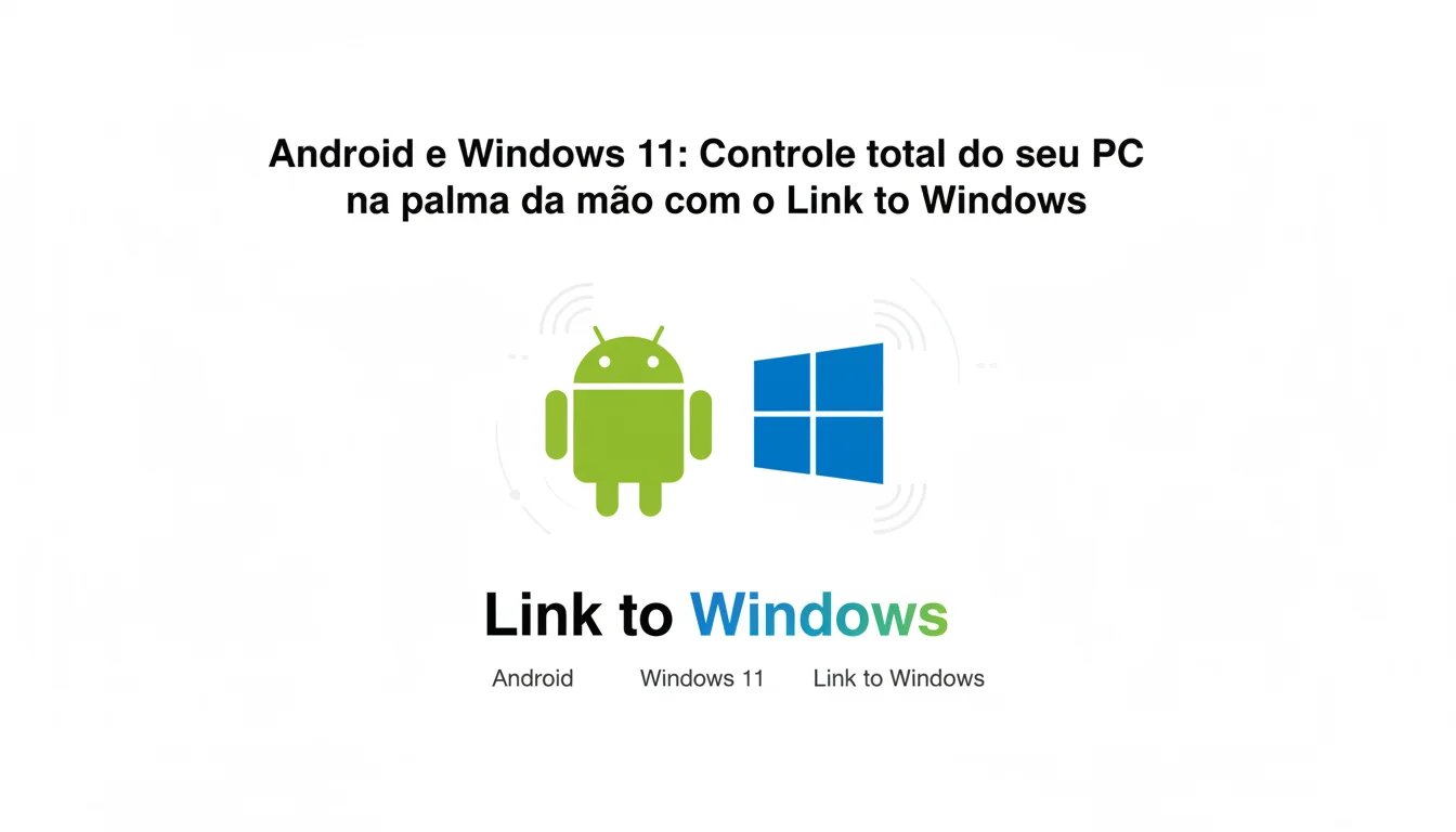 Android e Windows 11: Controle total do seu PC na palma da mão com o Link to Windows