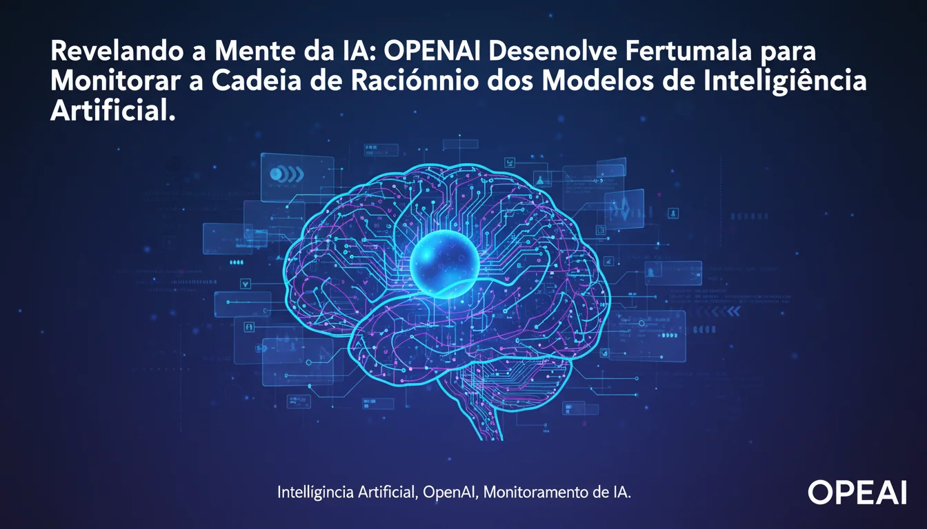Revelando a Mente da IA: OpenAI Desenvolve Ferramenta para Monitorar a Cadeia de Raciocínio dos Modelos de Inteligência Artificial