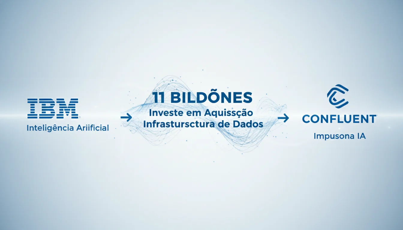 IBM Investe 11 Bilhões em Aquisição de Empresa de Infraestrutura de Dados para Impulsionar Poder da Inteligência Artificial