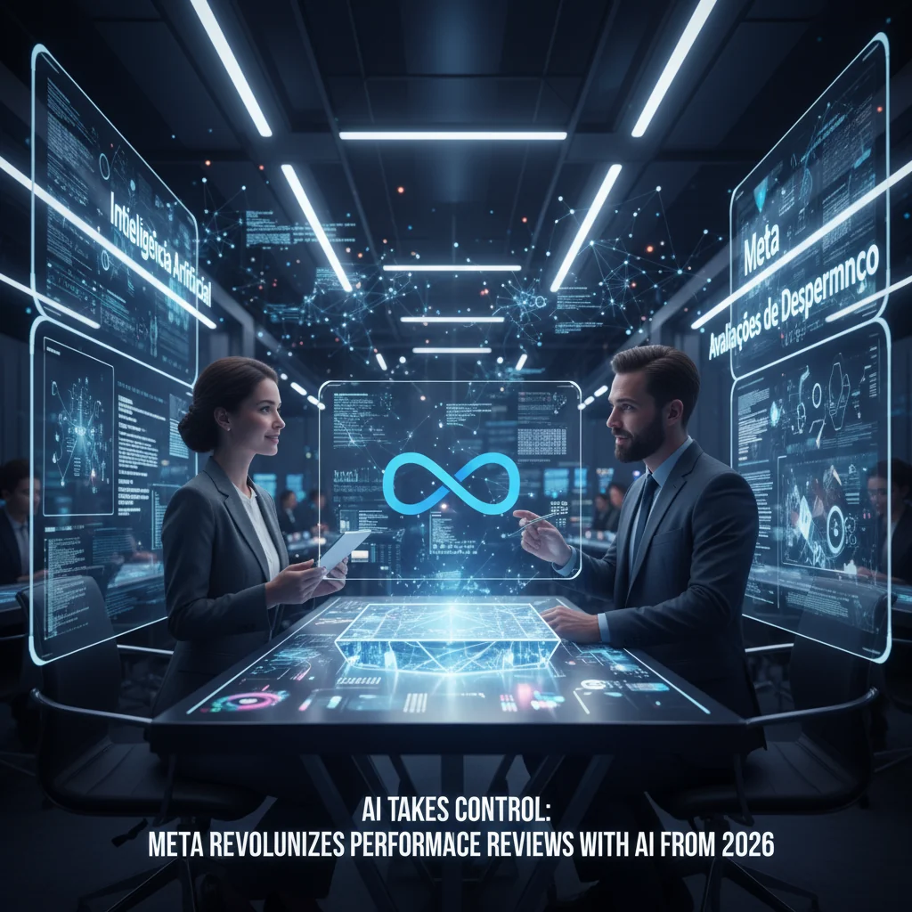 A Inteligencia Artificial assume o comando: como a Meta está revolucionando as avaliações de desempenho com IA a partir de 2026