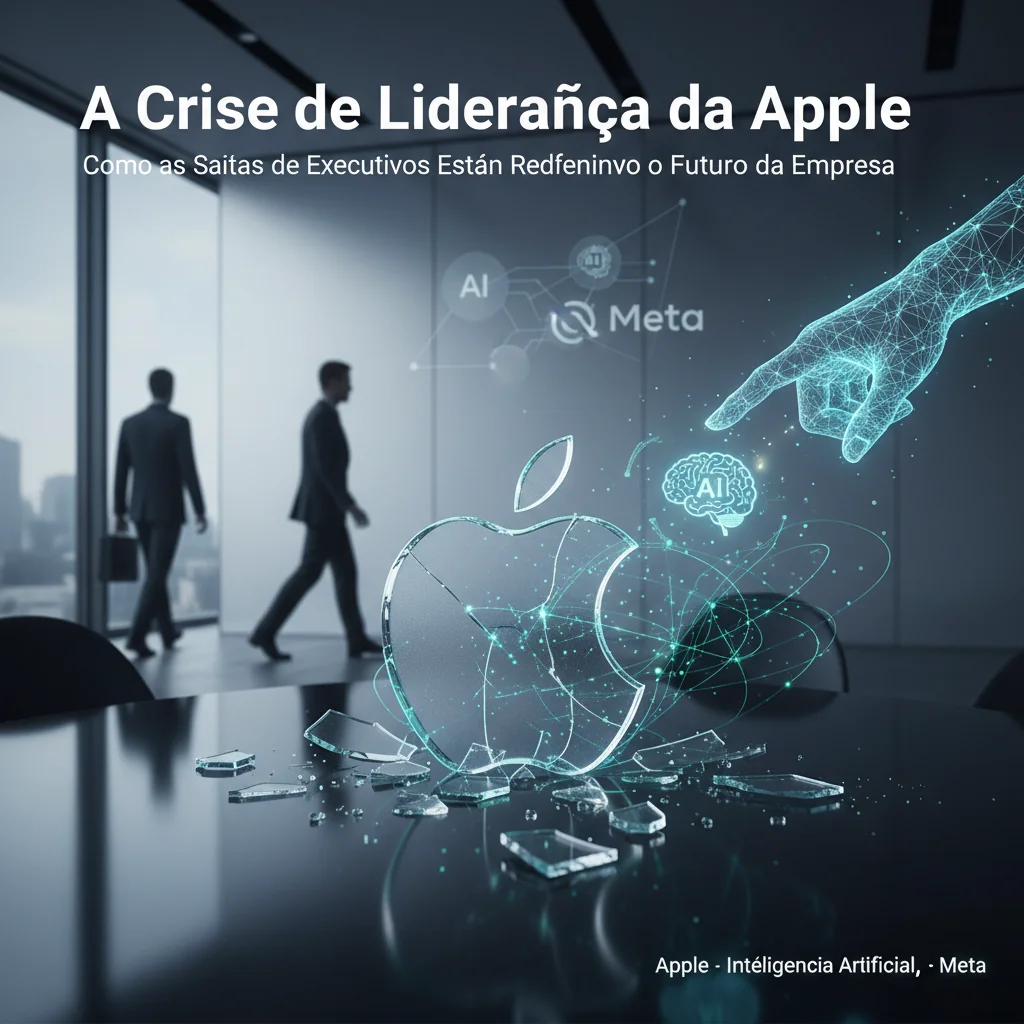 A Crise de Liderança da Apple: Como as Saídas de Executivos Estão Redefinindo o Futuro da Empresa