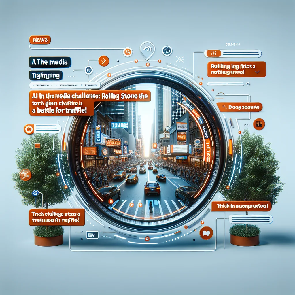 ## IA no Ringue da Mídia: Rolling Stone Desafia Google em Combate pelo Tráfego!
