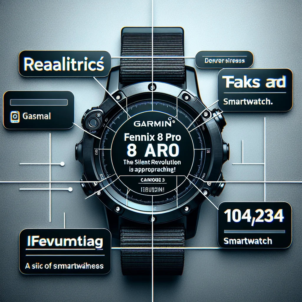Garmin Fenix 8 Pro: A Revolução Silenciosa nos Smartwatches está Próxima!
