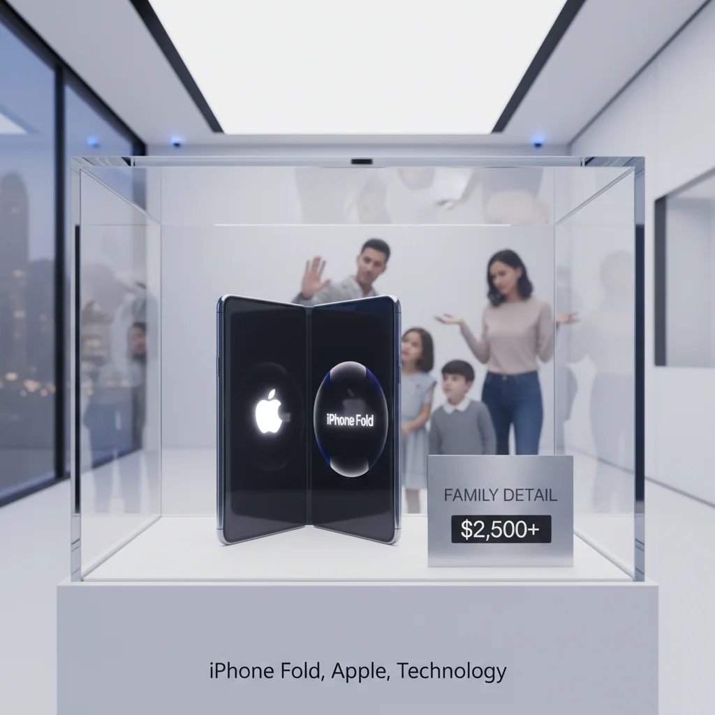 iPhone Fold: Preço Elevado é Detalhe de Família na Nova Era Dobrável da Apple