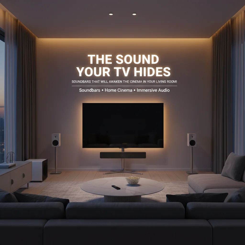 O Som Que Sua TV Esconde: Soundbars Que Vão Despertar o Cinema na Sua Sala!