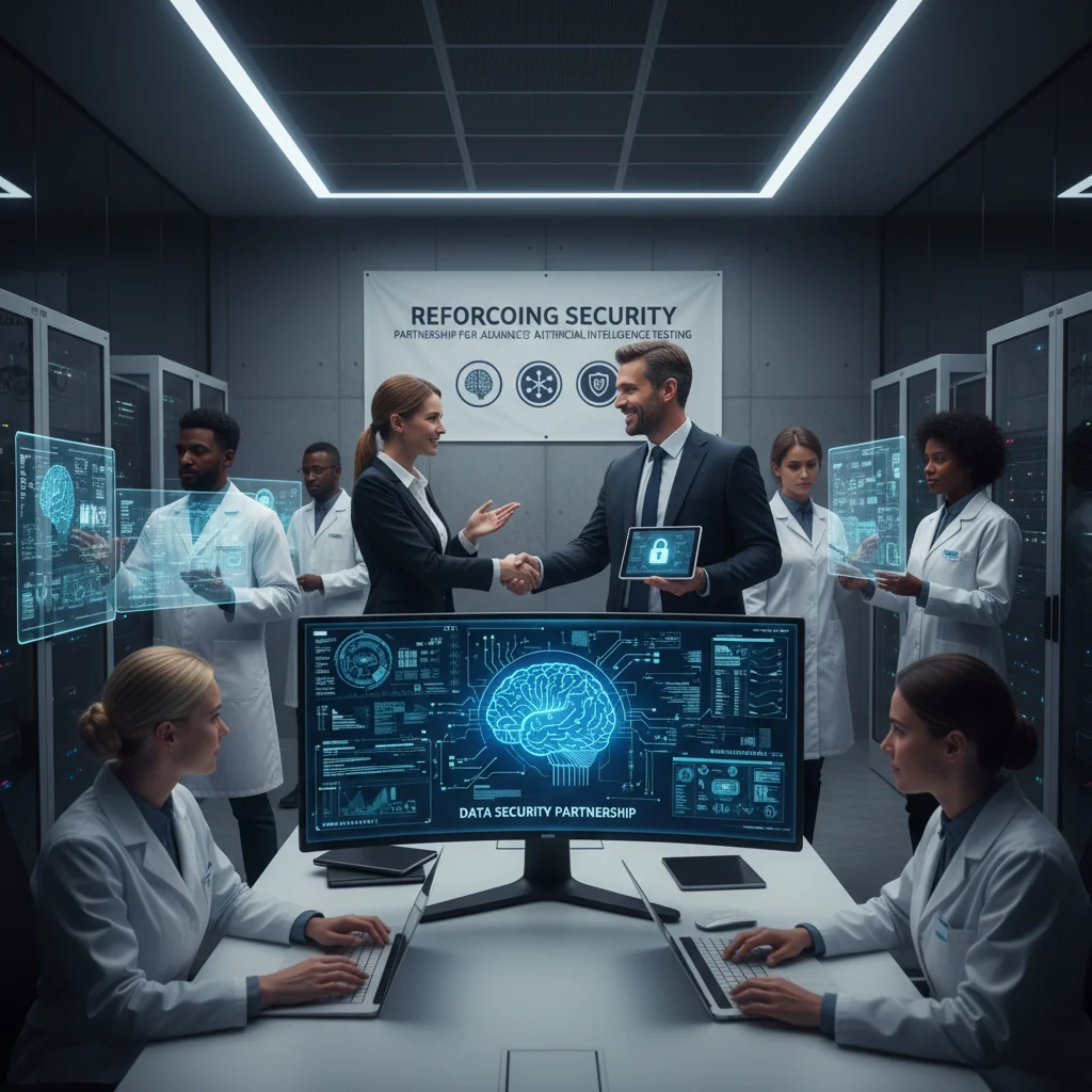 Reforçando a Segurança: Parceria para Testes de Inteligência Artificial Avançada