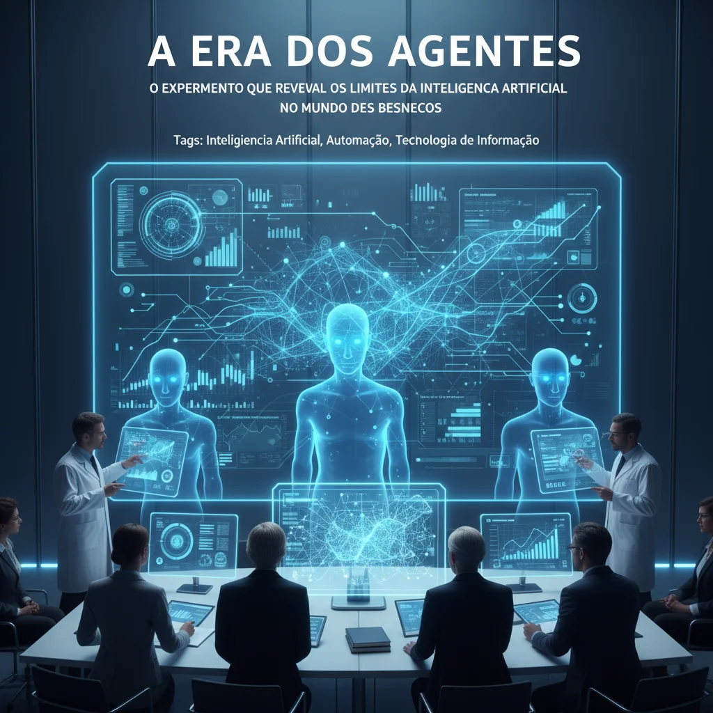 A Era dos Agentes: O Experimento que Revelou os Limites da Inteligência Artificial no Mundo dos Negócios