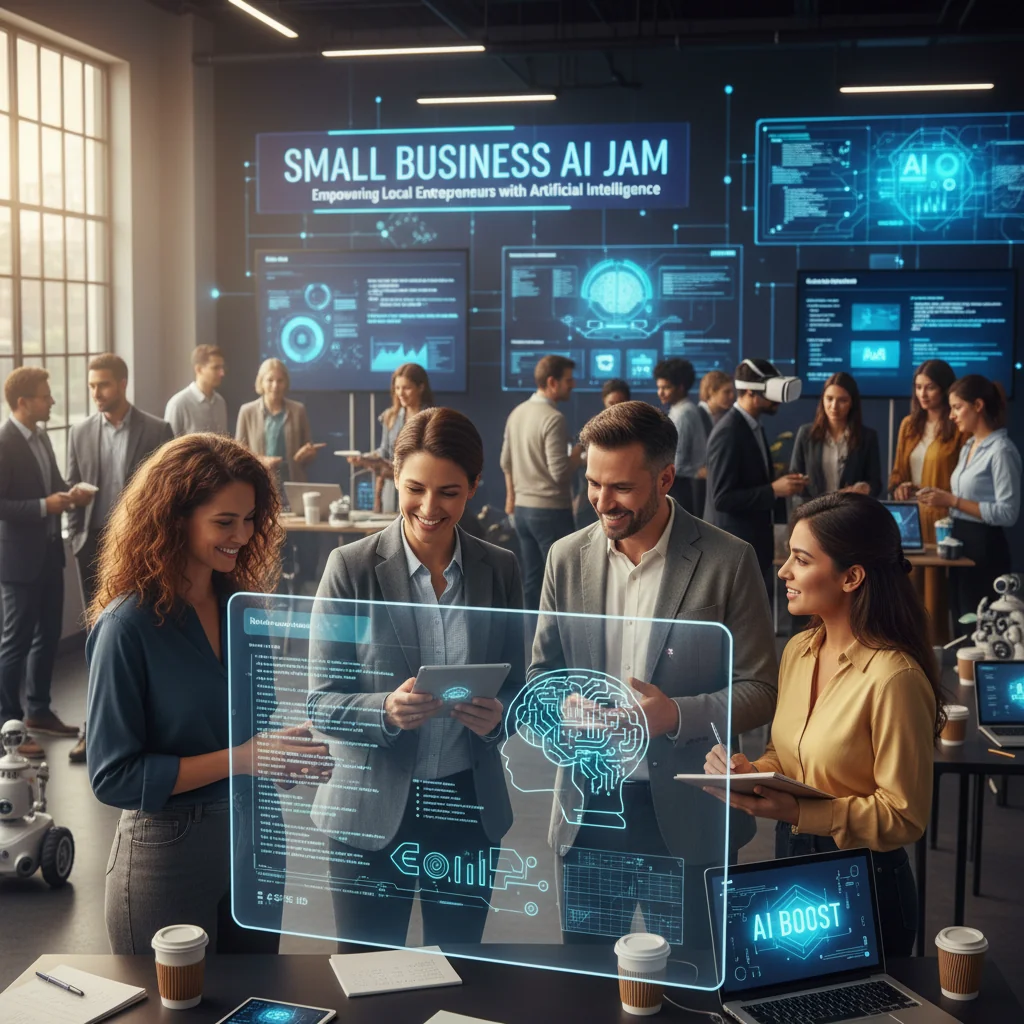 Empreendedores Locais Recebem Impulso de IA na Small Business AI Jam