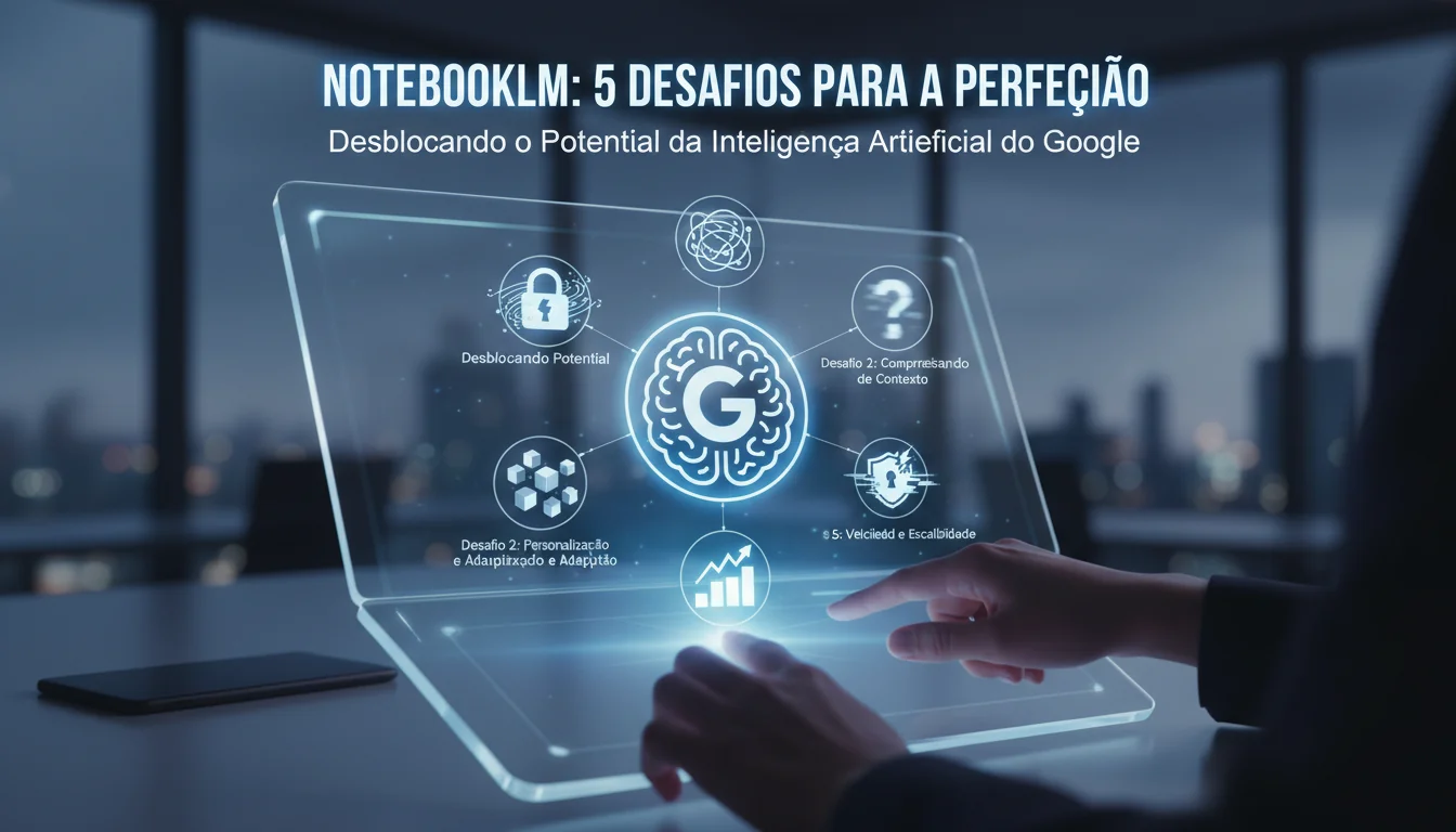 Desbloqueando o Potencial do NotebookLM: 5 Desafios a Serem Superados para a Perfeição