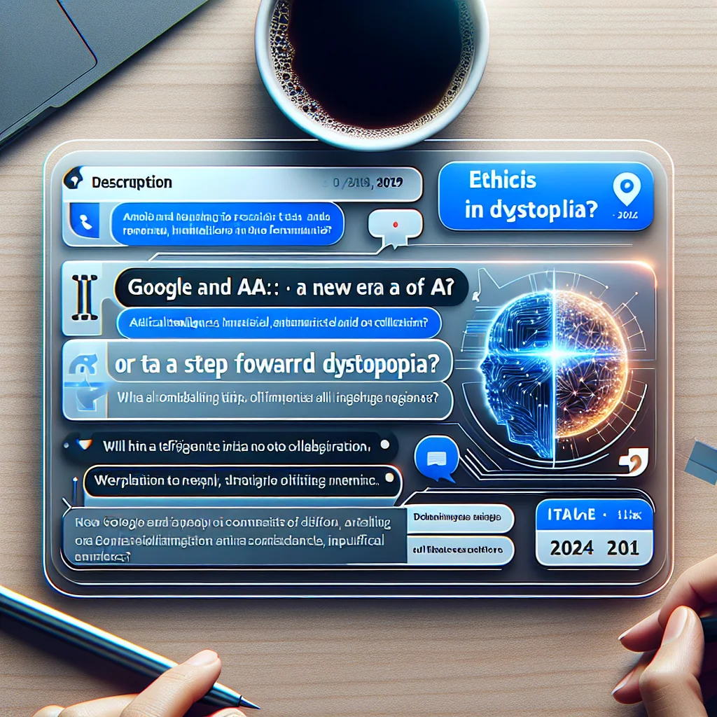 ## Google e a IA: Uma Nova Era de Colaboração ou um Passo para a Distopia?
