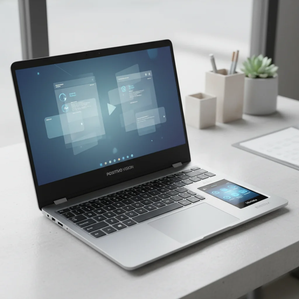 Positivo Vision: A Minitela Inesperada Que Redefine a Experiência do Notebook.