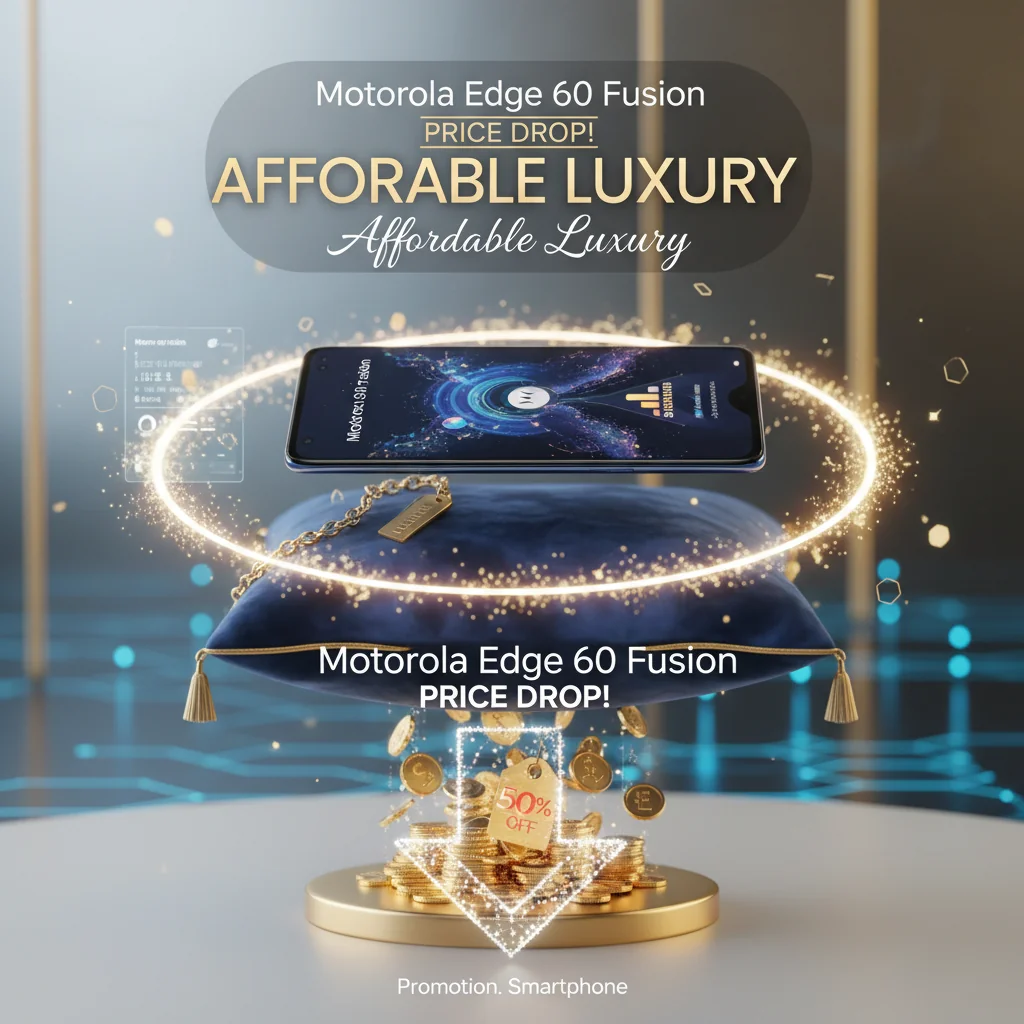 Motorola Edge 60 Fusion: A Queda de Preço que Transformou o Intermediário em Luxo Acessível!