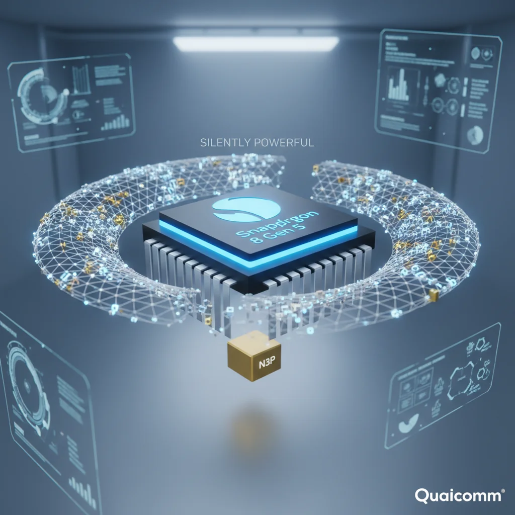 Silenciosamente Poderoso: Snapdragon 8 Gen 5 Revela Segredos com Arquitetura Oryon e N3P!