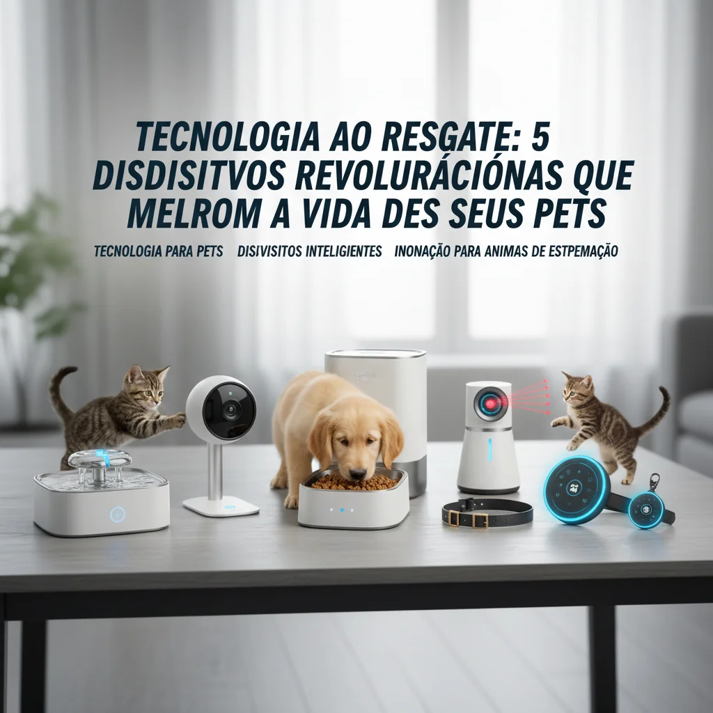 Tecnologia ao Resgate: 5 Dispositivos Revolucionários que Melhoram a Vida dos Seus Pets