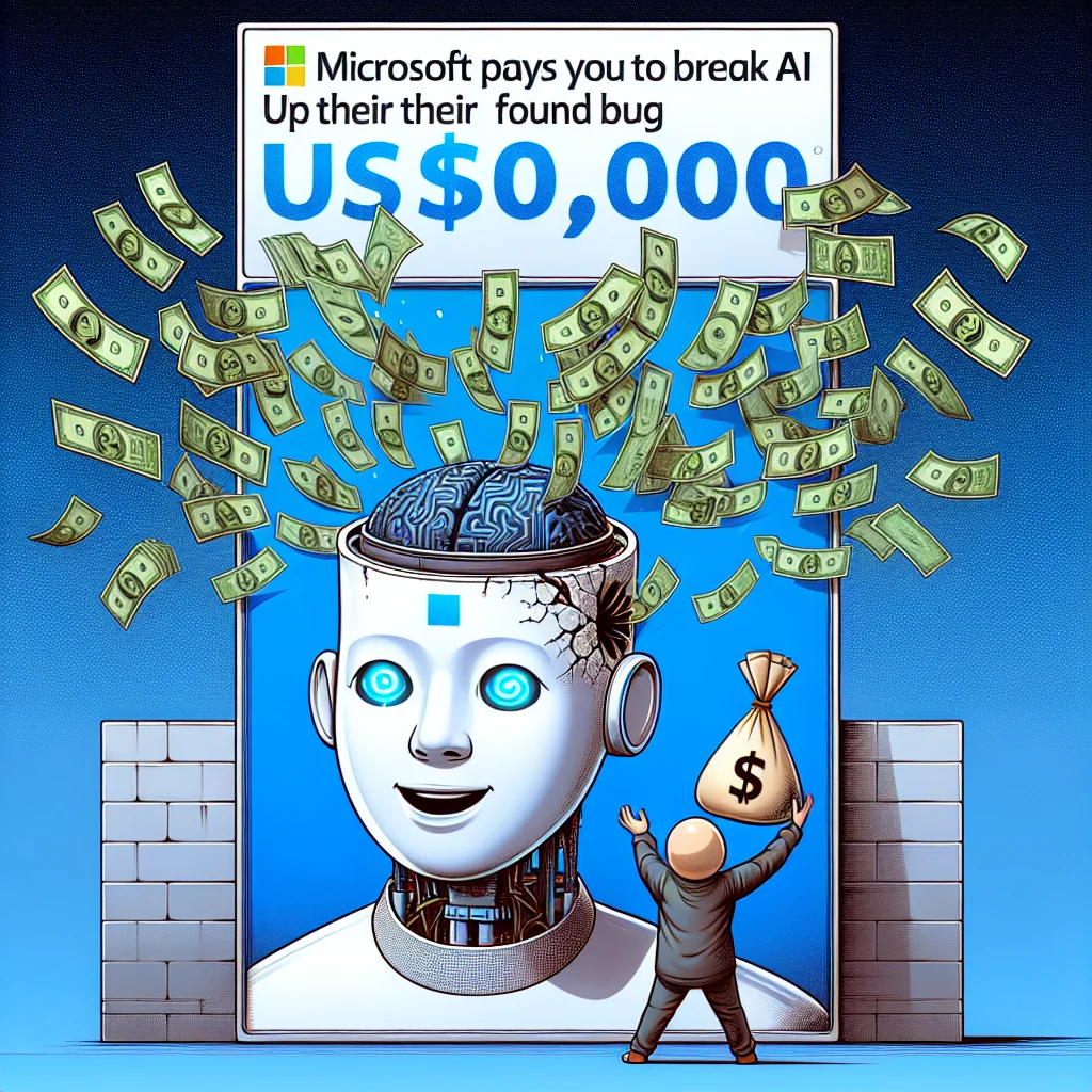 Microsoft te Paga para Quebrar a IA Deles: Até US$ 30 Mil por Bug Encontrado!

