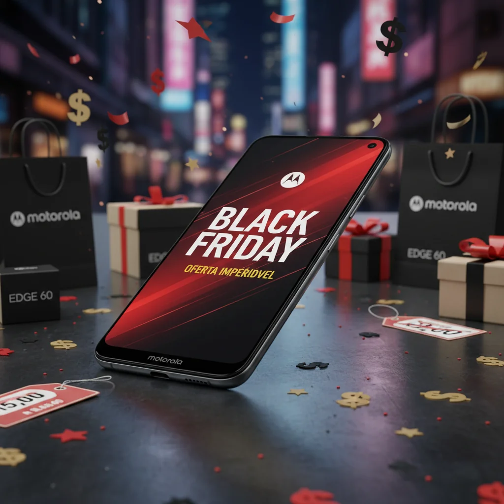Motorola Edge 60: O Smartphone de Alto Desempenho que Virou uma Oferta Imperdível na Black Friday