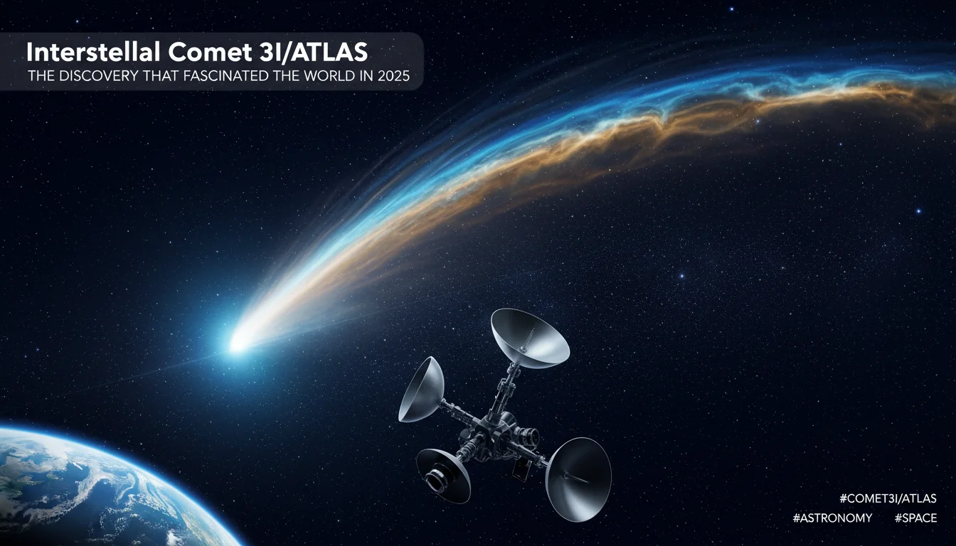 Cometa Interestelar 3I/ATLAS: A Descoberta Que Fascinou o Mundo em 2025