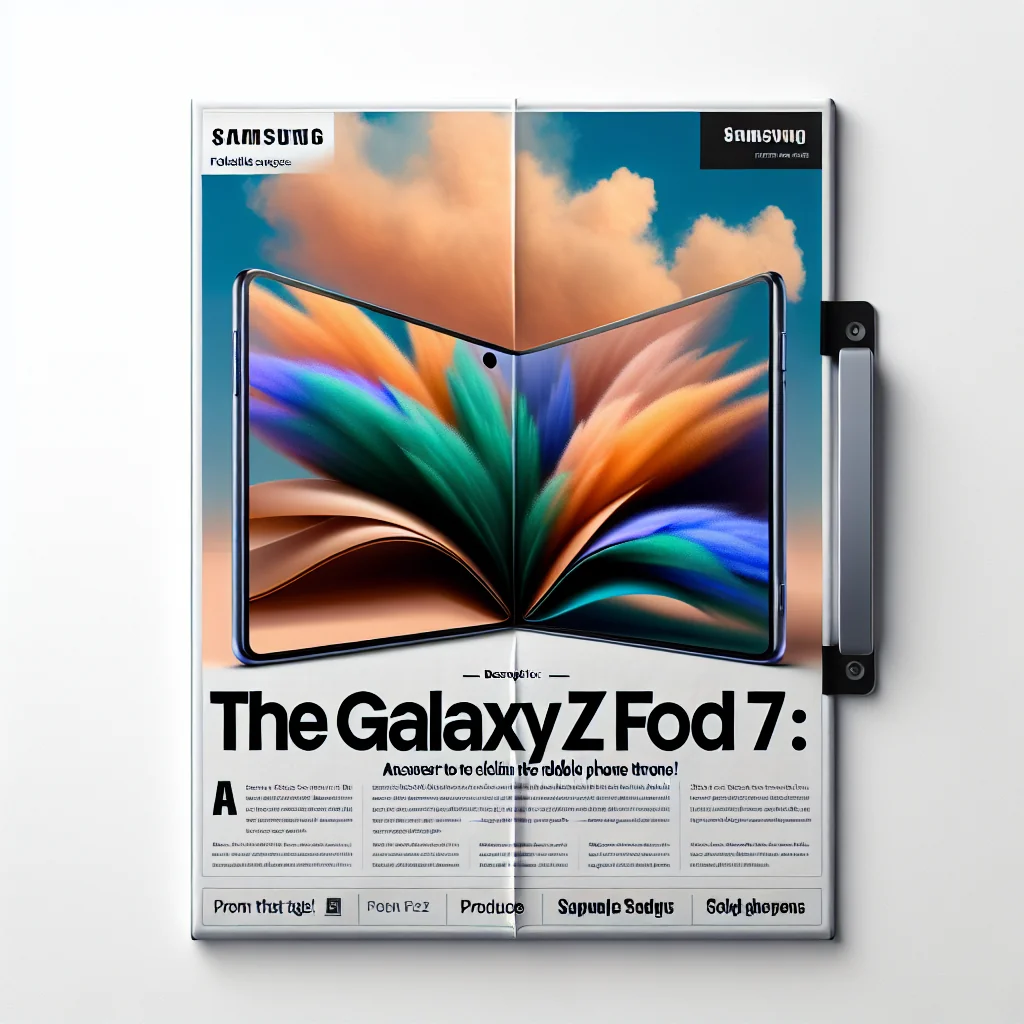 ## Galaxy Z Fold 7: A Resposta da Samsung Para Retomar a Coroa dos Dobráveis!

