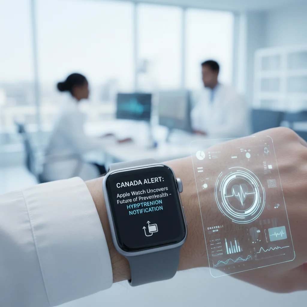 Canadá Alerta: Apple Watch Desvenda o Futuro da Saúde Preventiva com Notificações de Hipertensão