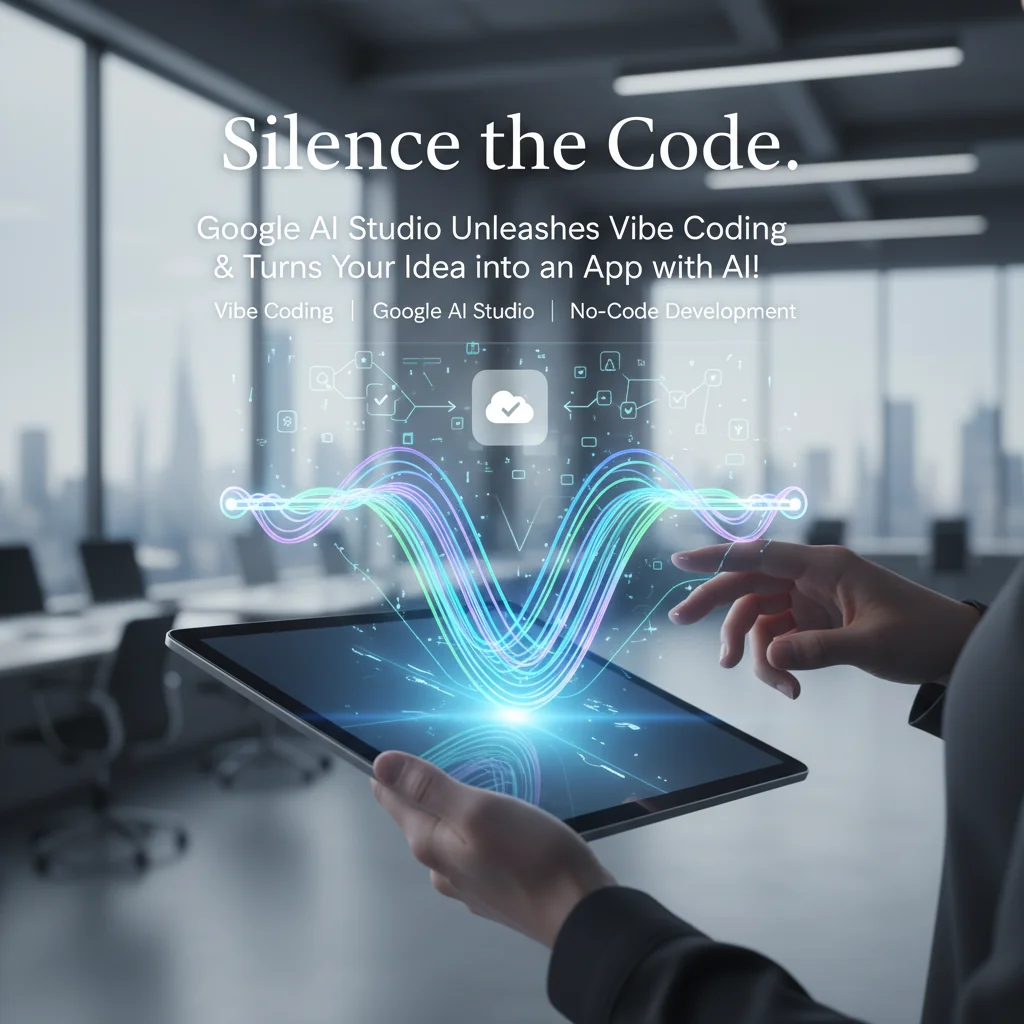 Silencie o Código: O Google AI Studio Libera o Vibe Coding e Transforma Sua Ideia em App com IA!