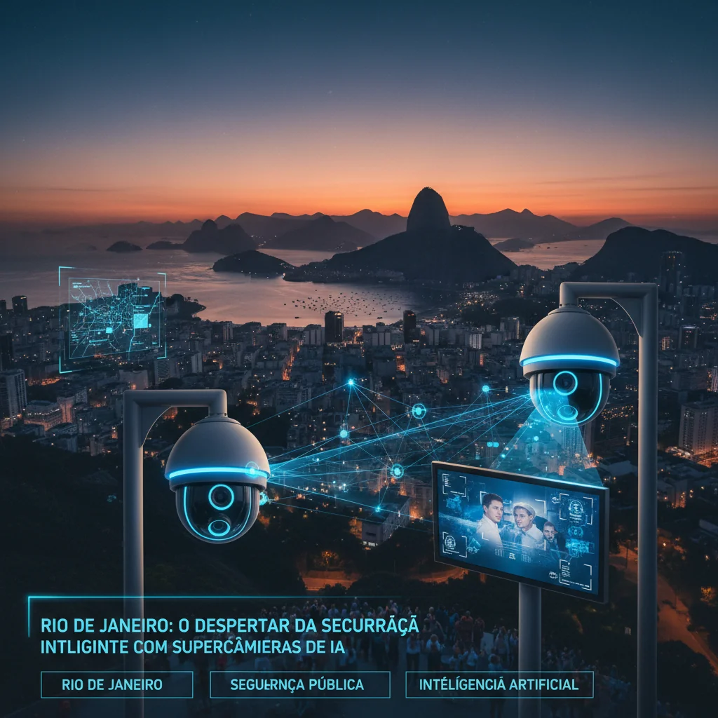 Rio de Janeiro: O Despertar da Segurança Inteligente com Supercâmeras de IA.
