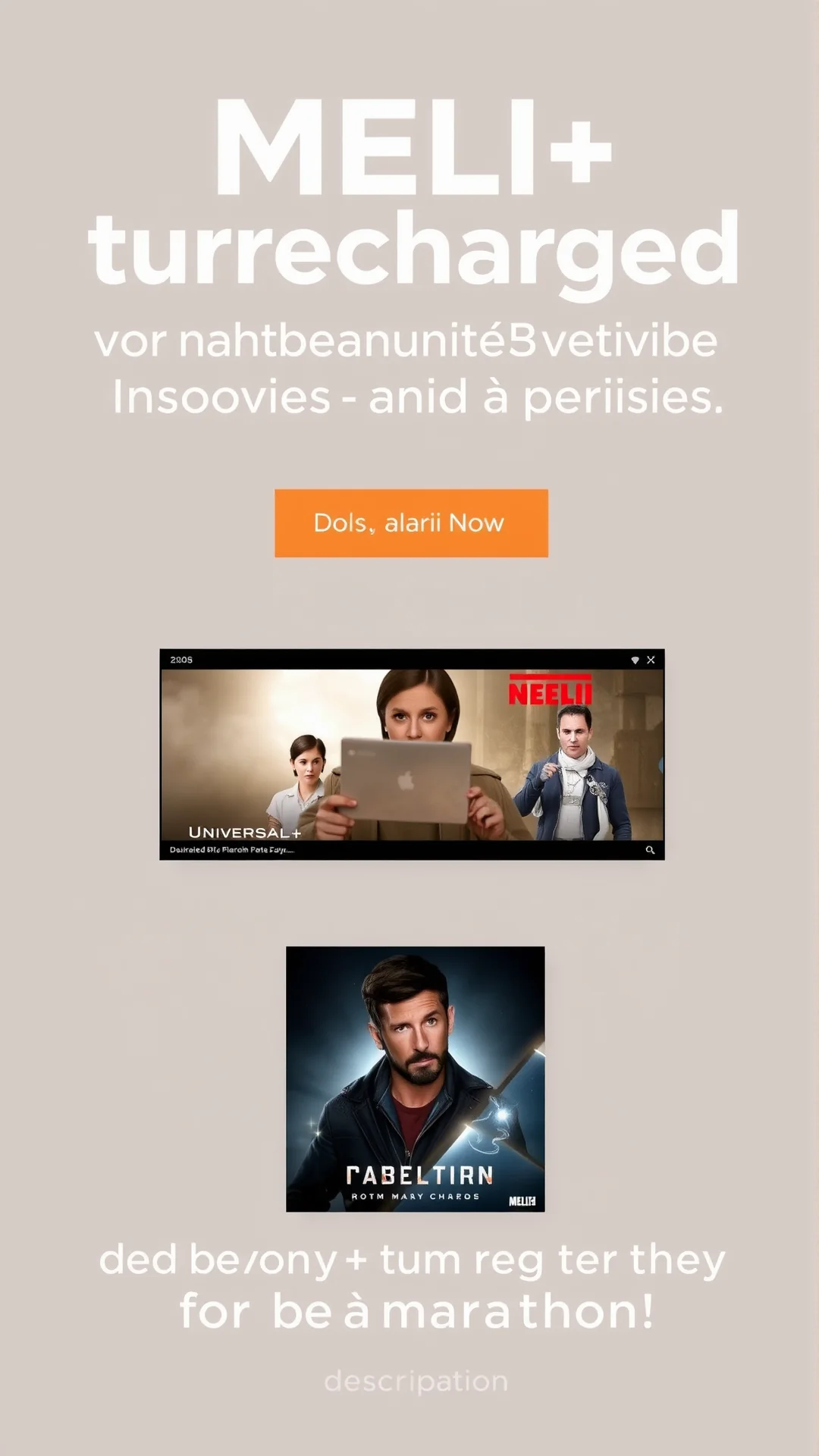 **MELI+ turbinado: Universal+ chega com filmes e séries imperdíveis – prepare a maratona!**
