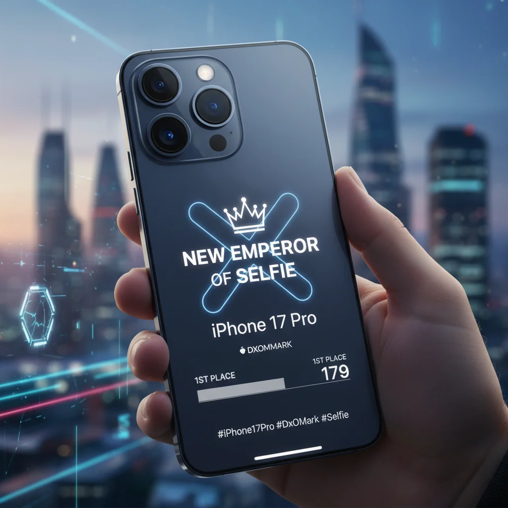 O Novo Imperador da Selfie: iPhone 17 Pro Domina o DxOMark!