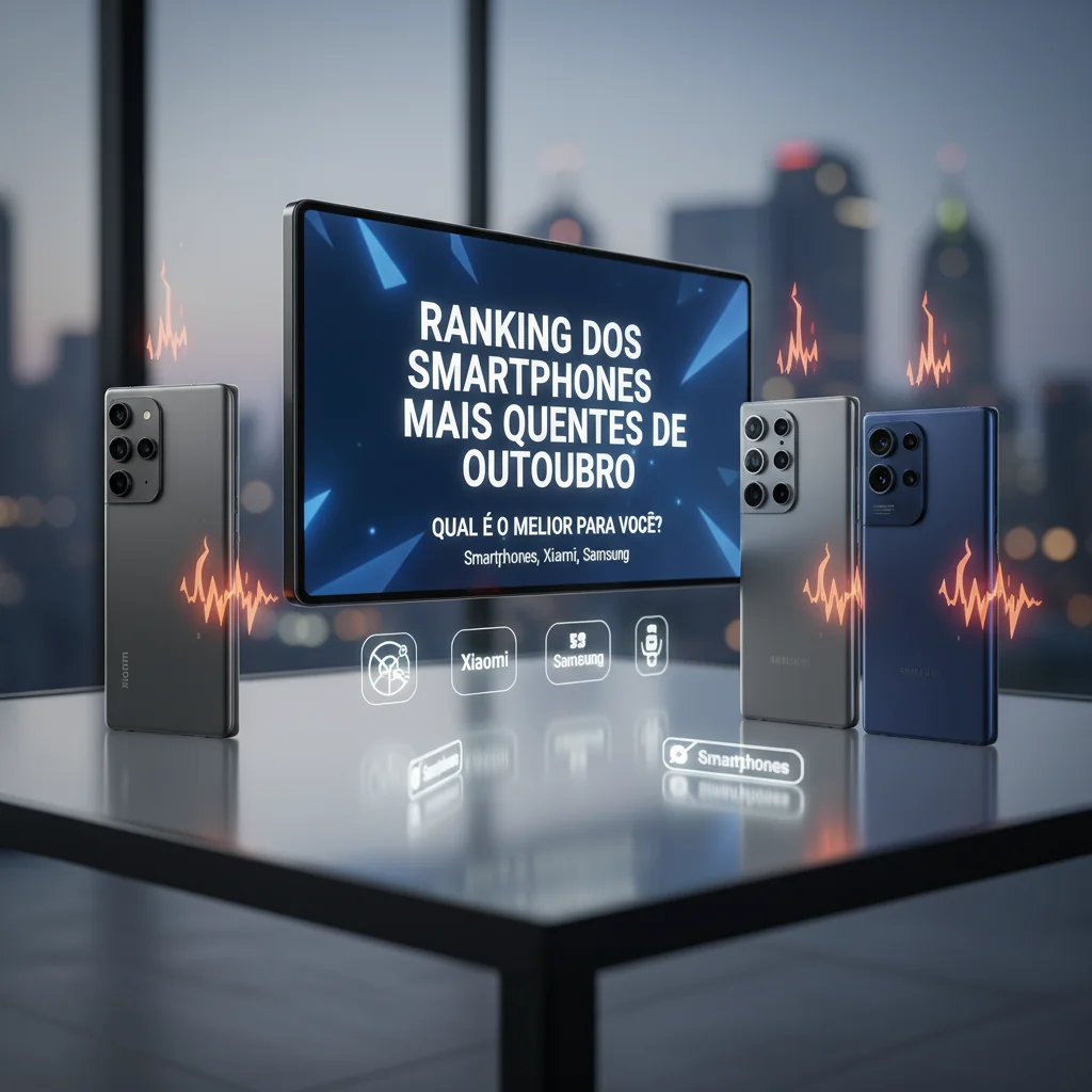 Ranking dos Smartphones Mais Quentes de Outubro: Qual é o Melhor para Você?