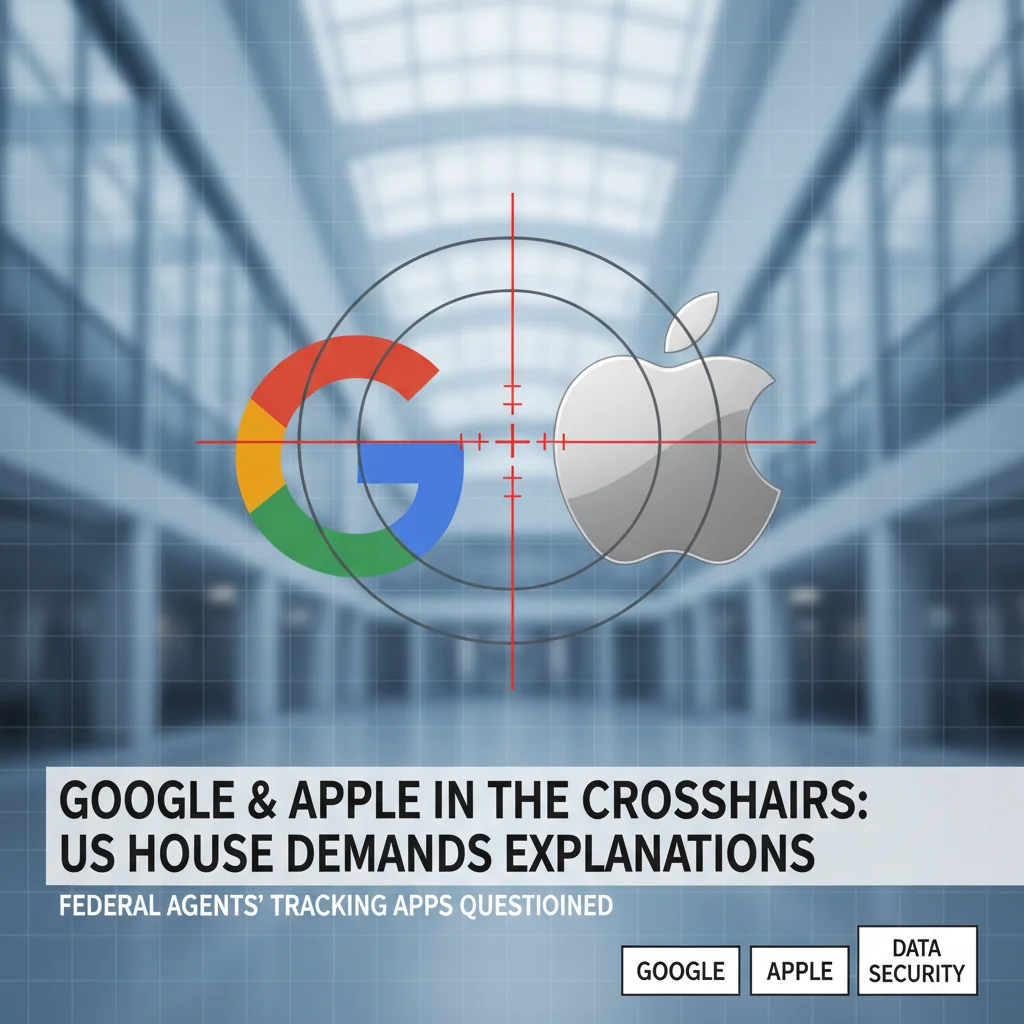 Google e Apple na mira: Câmara dos EUA exige explicações sobre apps de rastreamento de agentes federais