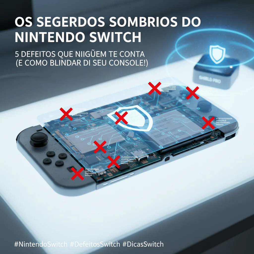 Os Segredos Sombrios do Nintendo Switch: 5 Defeitos Que Ninguém Te Conta (e Como Blindar o Seu Console)!