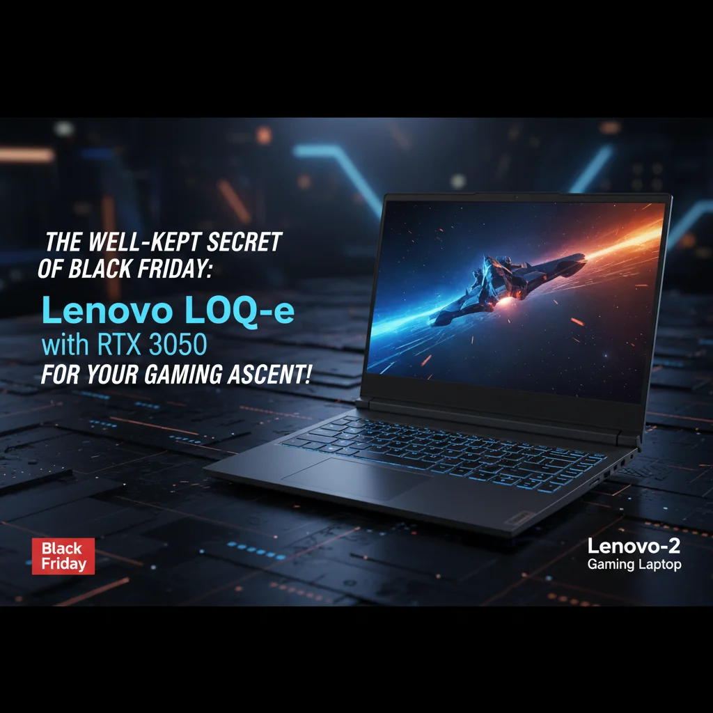 O Segredo Bem Guardado da Black Friday: Lenovo LOQ-e com RTX 3050 para sua Ascensão Gamer!