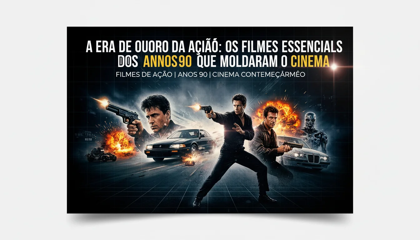 A Era de Ouro da Ação: Os Filmes Essenciais dos Anos 90 Que Moldaram o Cinema