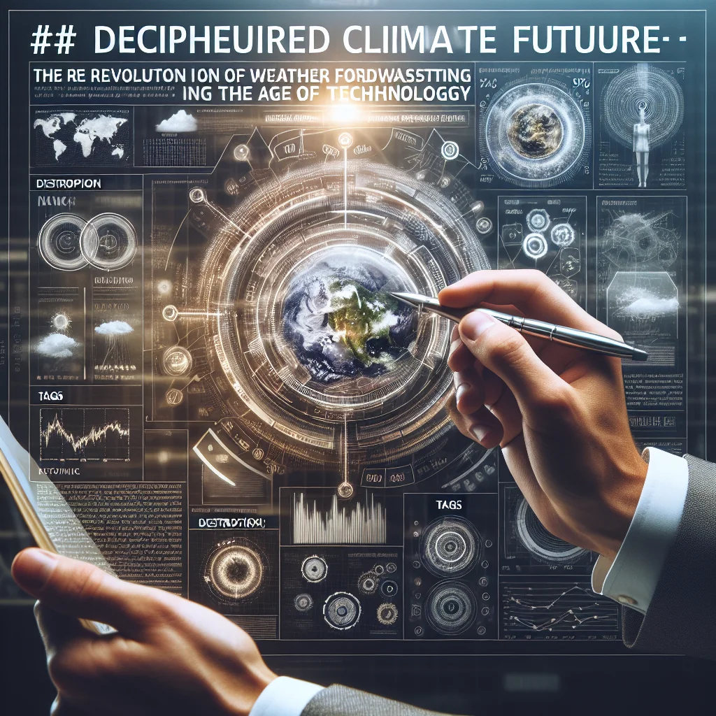 ## Futuro Climático Decifrado: A Revolução da Previsão do Tempo na Era da Tecnologia
