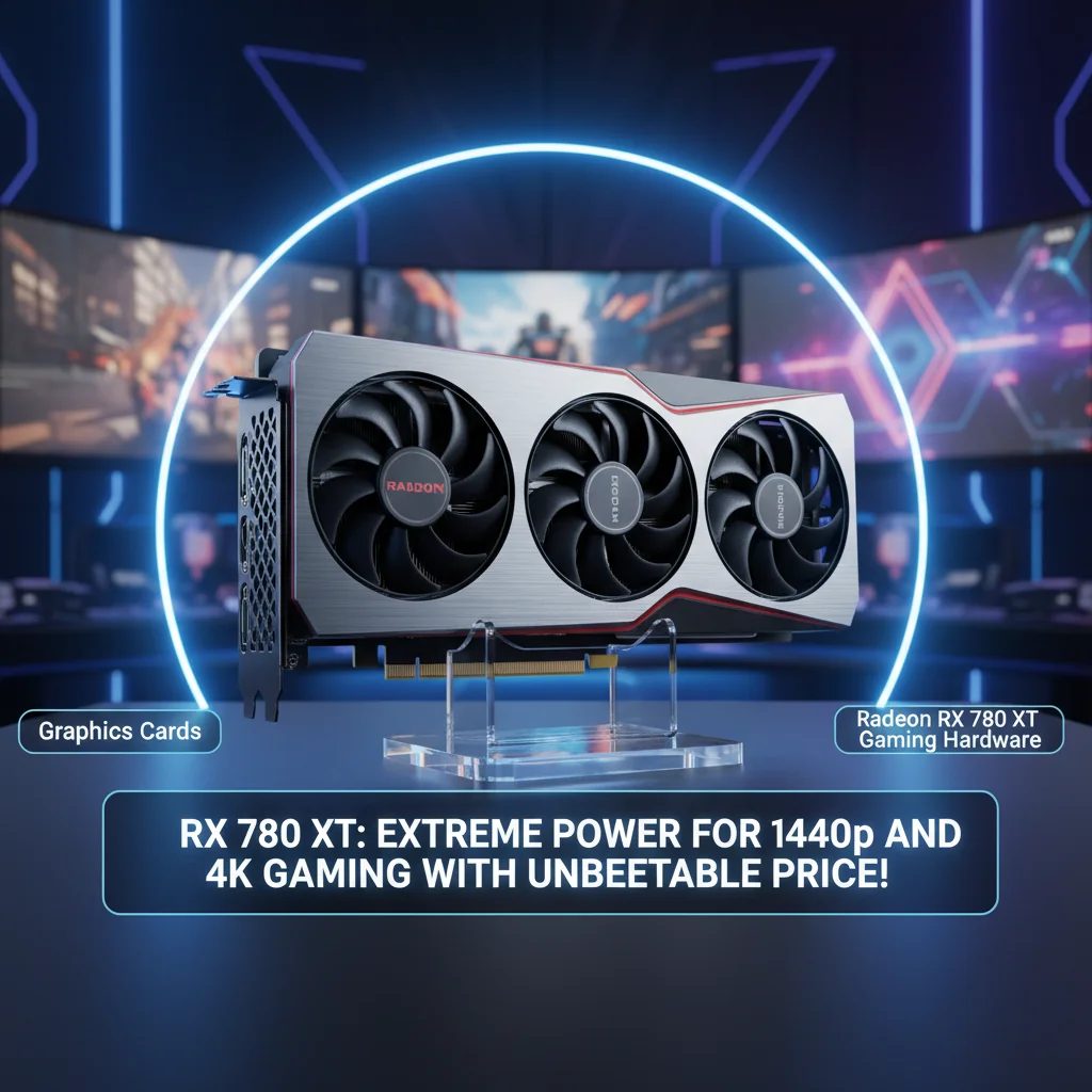 RX 7800 XT: Potência Extrema para Jogos em 1440p e 4K com Preço Imbatível!