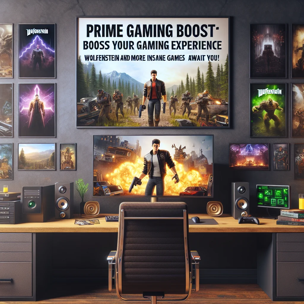 Prime Gaming turbina sua jogatina: Wolfenstein e mais games insanos te esperam!
