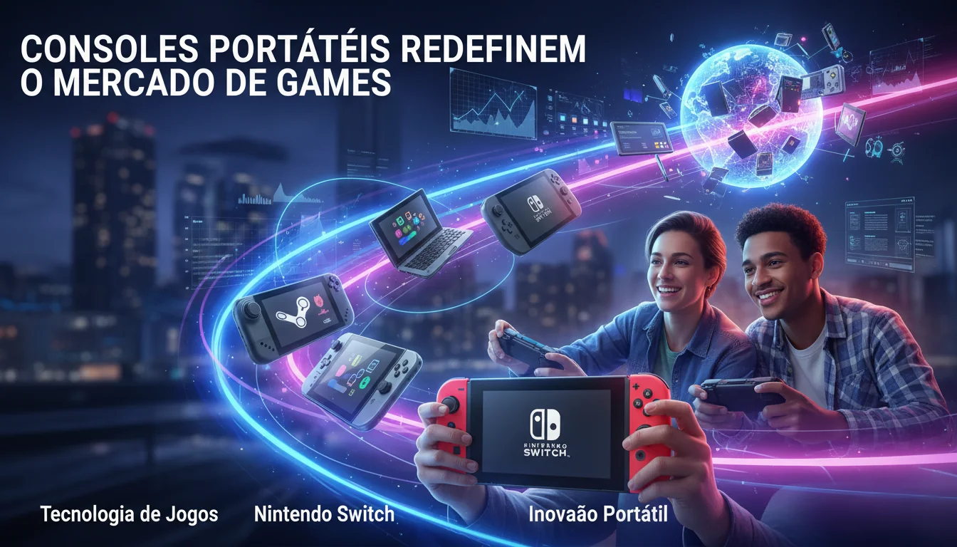 Consoles Portáteis Redefinem o Mercado de Games