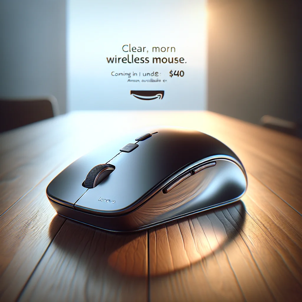 ## Liberte sua mesa: Mouse sem fio Lenovo por menos de R$40 na Amazon!
