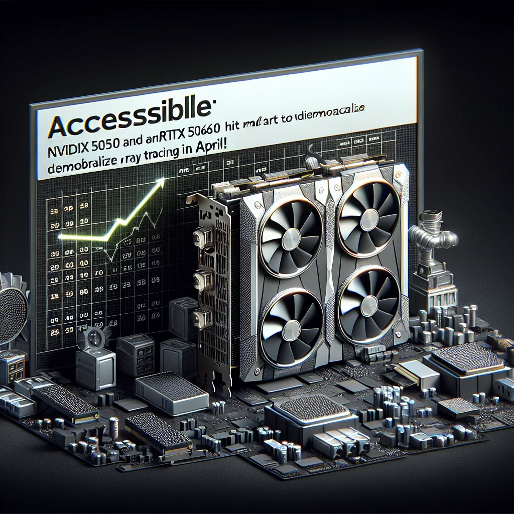 **NVIDIA Acessível: RTX 5050 e RTX 5060 Chegam para Democratizar o Ray Tracing em Abril!**
